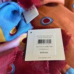 NWT $179 Echo New York 100% Silk Polka Dot Multicolor Abstract Print Y2K Orange Photo 6