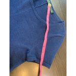 Ralph Lauren Lauren  Knit Top Womens Medium Handkerchief Hem Blue Classic‎ Preppy Photo 10