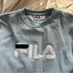 FILA Blue  Crewneck Sweat Shirt Photo 2