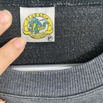 Vintage 90s gray Brazil / Brasil cayman logo sweatshirt with pockets size S Photo 2