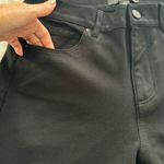 Ann Taylor  black straight leg mid rise pants, size 10 office business casual Photo 13