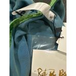 Rat Boa Vaeda Mint Green Velvet Mini Halter Silk Blend Dress Size Small Photo 1