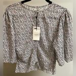 Isabel Marant Etoile | Blouse Mariazo in Ecru | FR 38 - NWT | $385 - Stunning! Photo 13