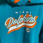 Fanatics  Aqua Miami Dolphins NFL First Contact Raglan Pullover Hoodie- Size XL Photo 1