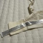 Soma Ivory / Nude Lace Mesh Removable Lining Pads Bralette Sz L Large Photo 3