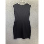 Nine West  Women's Solid Black Dress Sleeveless A Line Size Medium Photo 1