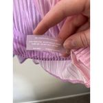 Dressed in Lala Rainbow Plisse Pleated Skirt Set Medium Rainbow Day Dream Yellow Photo 3