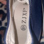 2000s skater style navy blue canvas low top sneakers Size 8.5 Photo 8