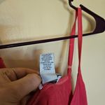 Soft Surroundings  Size Medium Hot Pink Long Nighty Stretchy Tank Lace Sleep Dres Photo 4