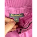 Style & Co Women’s . Size 16P Pink Cargo Capris Photo 3
