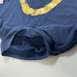 Romeo + Juliet Couture  V Neck OverSized Open Arm Sweatshirt Navy Size Small Photo 4