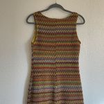 Y2k rainbow knit mini dress Green Photo 4