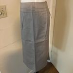 Napist Women's Work Office Business Stripes Pencil Skirt Gray Photo 3