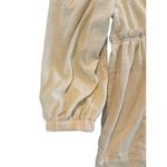 Textured Cream Long Sleeve Romper Women’s Large Puff Sleeve Keyhole Back Dressy Photo 5