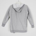 Athleta  Grey Open Cardigan Hoodie Sweatshirt Photo 1
