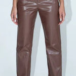 Princess Polly Princess Polly Love Lies Brown Pants NWT Size 4 Photo 0