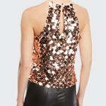Ramy Brook NWT  rise gold sequin set Staci top Meera skirt sz M Photo 3