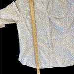 Allison Brittney Allison‎ Brittney Floral Top - Light Blue and Olive Photo 6