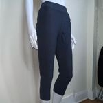 Leggings Depot  Back Pocketed Capri Leggings in Slate Photo 3