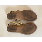 B.O.C. Cersei Gold Pewter Metallic Sandals Size 7 Photo 1