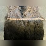 BKE  black ombré faux fur vest size M Photo 3