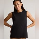 Quince Women’s Cotton Modal Muscle Tank in Black Size S Photo 3
