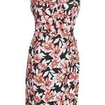 Unique Vintage  tropical floral halter retro dress Photo 0