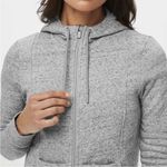 FIGS on shift full zip hoodie size XS essential heather gray hoodie nurse wear Photo 10