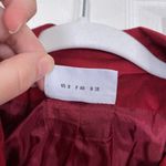 Akris Punto  Red Button Down Partial-Lined Blazer Office Size 8 Business Photo 2