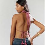 Urban Outfitters New NWT Silence Noise Maria Embellished Flyaway Halter Top S Photo 1