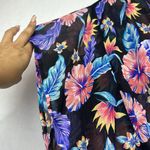 Miken TROPICAL FLORAL Print Smocked Waist Cover Photo 5