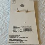Gap : Gold Tone Festive Christmas Tree Holiday Earrings Photo 3