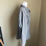 American Vintage VINTAGE max & maggie textured floral Embroidered long sleeve button down shirt Photo 3