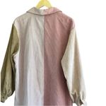 Nasty Gal Collection Writers Colorblock Corduroy Shirt Dress Photo 11