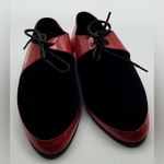 A Very Rare Vintage Versus By Versace Red/black Lace Up US5 EU35 Women’s Shoes Red Size 5 Photo 1