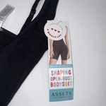 NWT ASSETS SPANX Bodysuit Shapewear Tummy Control Black M Women's Body Slimmer Size M Photo 5
