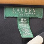 Ralph Lauren Lauren  Polka Dot Twist Front Sheath Dress Classic Old Money 18W NEW Photo 2