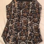 Charlotte Russe Super Cute Leopard Sequined Bodysuit Photo 1