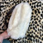 Banana Republic Vintage  Faux Fur Genuine Leather Trim Handbag Photo 2