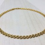 looks real! Sterling/gold panthère link necklace, made in Italy Photo 7
