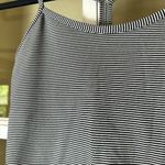 Lululemon Power Y Tank with Built In Bra Size 6 Stripes Photo 2