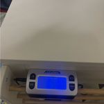 LL Bean Dress Size 12 Linen Cotton Blue Green Plaid V Photo 6