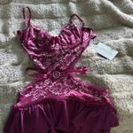 Generation Outcast Clothing Santana mini dress burgundy  Photo 2