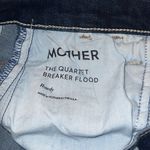 π Mother The Quartet Breaker Flood High Rise Wide Leg Jeans Blue Size 27β Photo 13