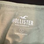 Hollister Green Side Cinch Puff Sleeve Crop Top Photo 2