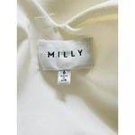 Milly Asymmetrical Color block Shift Dress Neutral Cream Tan Photo 3