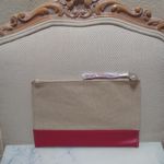 Chloé Parfum Canvas Flat Clutch Pouch New Photo 4