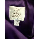 Suzi Chin for Maggie Boutique Purple Evening Dress Size 8 Photo 2