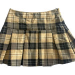 Hesperus  Young Contemporary Plaid Print Pleated 100%‎ Polyester Skirt Size 12 Photo 0