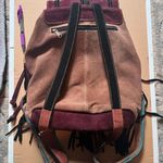 Leather backpack Brown Photo 0